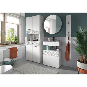 MID.YOU KOUPELNA bílá obraz