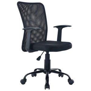 Boxxx OTOČNÁ ŽIDLE PRO MLÁDEŽ, síťovina, černá obraz