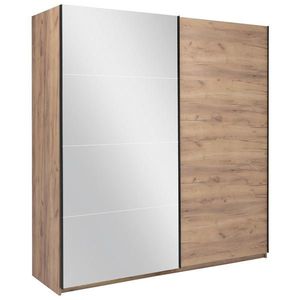 MID.YOU ŠATNÍ SKŘÍŇ S POSUVNÝMI DVEŘM, barvy dubu, 200/210/62 cm obraz