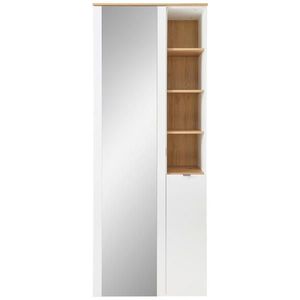 Xora SKŘÍŇ NA ODĚV, bílá, dub artisan, 78/202/38 cm obraz