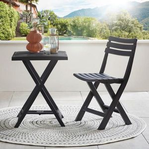 Ambia Garden ZAHRADNÍ SKLÁDACÍ STOLEK, plast, 50/47/65 cm obraz