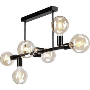 Černé stropní svítidlo - LAMKUR obraz