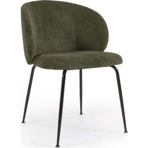Zelené čalouněné jídelní křeslo Minna – Kave Home obraz