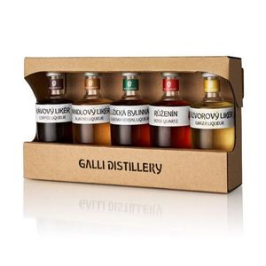 Degustační sada likérů 5x 50 ml obraz
