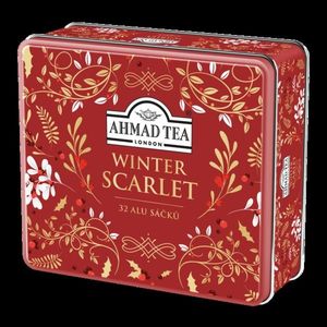 ELEGANTNÍ ČAJOVÁ KOLEKCE "WINTER SCARLET" obraz