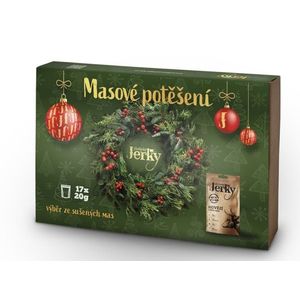 Vánoční dárkové balení sušeného masa 17 ks obraz