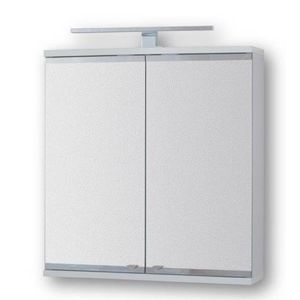 OLSEN SPA Vrchní zrcadlová skříňka ARLES s LED osvětlením Rozměr A 50, Rozměr B 15, Rozměr C 64 OLNARL50 obraz