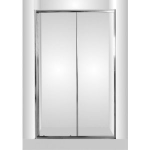 OLSEN SPA Sprchové dveře do niky SMART SELVA Barva rámu Chrom/Leštěný hliník (ALU), Rozměr A 100, Směr zavírání Univerzální Levé / Pravé, Výplň Čiré bezpečnostní sklo 4 / 6 mm OLBSEL10CCBV obraz
