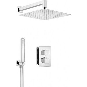 DEANTE Therm chrom Sprchový set pod omítku, s termostatickou BOX BXYZ0ECT obraz