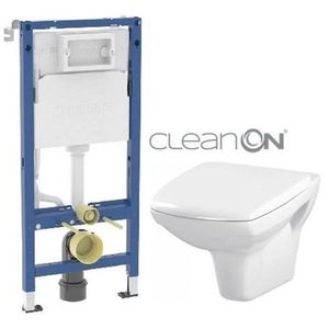 GEBERIT DuofixBasic bez tlačítka + WC CERSANIT CLEANON CARINA + SEDÁTKO 458.103.00.2 X CA1 obraz
