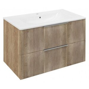 SAPHO CIRASA STRIP umyvadlová skříňka 79, 8x52x46cm, dub alabama CR801-2322 obraz