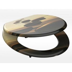 Eisl WC sedátko SEA STONE MDF bez SOFT CLOSE 80027SEASTONE obraz