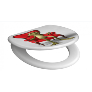 Eisl Duroplastové sedátko se zpomalovacím mechanismem SOFT-CLOSE FROG KING 82190FROGKING obraz