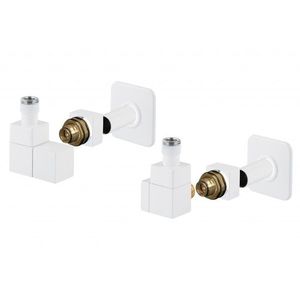 HOPA EDGE-SET, rohový hranatý ventil (Z2) Barva Bílá, Varianta Levá RDEDGESETLW obraz