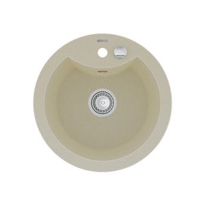 MEXEN Diego granitový dřez 1 488x480 mm, béžová 6512481000-69 obraz