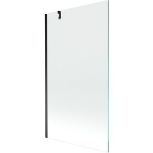 MEXEN/S Next vanová zástěna FIX 90x150, transparent, černá 895-090-000-00-00-70 obraz