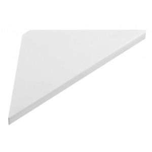 SAPHO ABELINE rohová police rockstone 250x250, bílá mat AE250-0101 obraz
