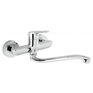NOVASERVIS Dřezová umyvadlová baterie 150 mm Metalia 54 ECO, chrom 54070, 0E obraz