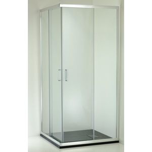 HOPA Set kout BARCELONA PLUS QUADRATO + vanička VENETS Barva rámu Chrom/Leštěný hliník (ALU), Rozměr A 90, Rozměr B 90, Směr zavírání Univerzální Levé / Pravé, Výplň Čiré bezpečnostní sklo 5 / 6 mm OLBBAR90CCVV obraz