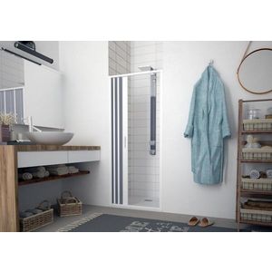 FORTE Sprchová zástěna FLEX MARTE NEW Rozměr A 100 120, Rozměr C 185, Typ otevírání Zavírání na stranu OLBBXF122001 obraz