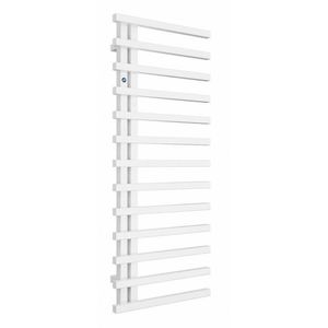 HOPA Koupelnový radiátor DARVEL bílá barva Barva Bílá, Doporučená topná tyč (W) 900, Rozměr A 60, Rozměr C 175, Skutečný rozměr radiátoru (v mm) 600 x 1730 mm, Typ připojení Spodní 50 mm RADDAV601735 obraz