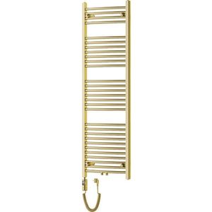MEXEN/S Ares radiátor + topná tyč 1500 x 500 mm, 600 W, zlatá W102-1500-500-2600-50 obraz
