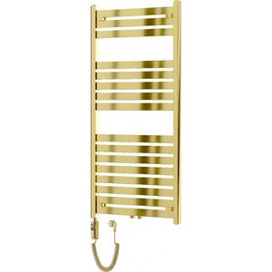 MEXEN/S Uran radiátor + topná tyč 1200 x 600 mm, 600 W, zlatá W105-1200-600-2600-50 obraz