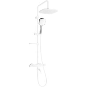 MEXEN/S KX33-SPRCHOVÁ SOUPRAVA S TERMOSTATICKOU BATERIÍ, CHROM/ BÍLÁ 779003391-21 obraz