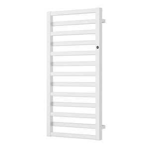 Instalprojekt Koupelnový radiátor POPPY bílá barva Barva Bílá, Doporučená topná tyč (W) 600, Rozměr A 50, Rozměr C 165, Skutečný rozměr radiátoru (v mm) 500 x 1630 mm, Typ připojení Klasické (na rozteč) RADPPY501635 obraz