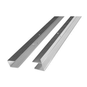 Mereo Sada fixačních (stěnových) profilů (2ks) pro CK806xxK, chrom ALU, 190 cm CKND250K2 obraz