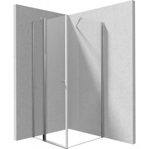 DEANTE Sprchový kout Kerria Plus chrom, čtvercová, 80x80 cm KKN0U08S08 obraz