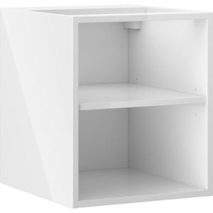 MEXEN Box-A otevřená skříňka s policí 40, bílá lesk 91AX2-0400-470-0-00 obraz