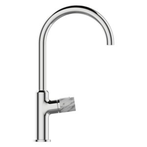 INVENA Baterie dřezová GABRO PLUS TREND chrom BZ-3P-001-V obraz