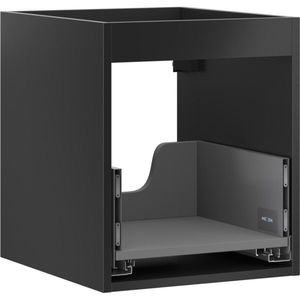 MEXEN Box-A skříňka pro umyvadlo 40, 1 šuplík, černá mat 91AX0-0400-470-1-71 obraz