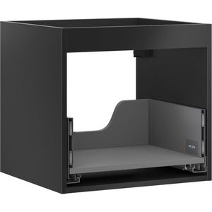 MEXEN Box-A skříňka pro umyvadlo 50, 1 šuplík, černá mat 91AX0-0500-470-1-71 obraz