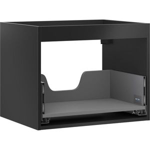 MEXEN Box-A skříňka pro umyvadlo 60, 1 šuplík, černá mat 91AX0-0600-470-1-71 obraz