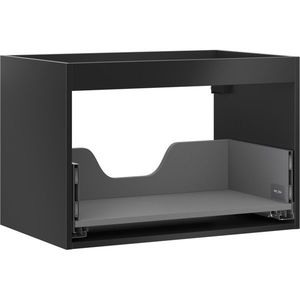 MEXEN Box-A skříňka pro umyvadlo 70, 1 šuplík, černá mat 91AX0-0700-470-1-71 obraz