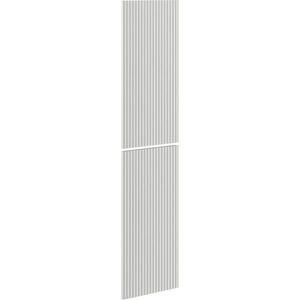 MEXEN Rivel čelo pro koupelnovou skříňku reliéf 35 x 80 cm (2 ks.), šedý mat 91A21-1600-300-2-62 obraz