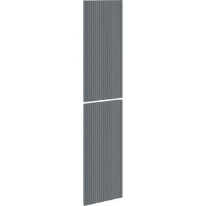 MEXEN Rivel čelo pro koupelnovou skříňku reliéf 35 x 80 cm (2 ks.), grafit mat 91A21-1600-300-2-66 obraz