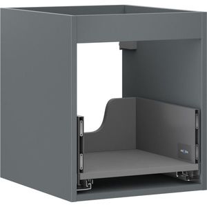 MEXEN Box-A skříňka pro umyvadlo 40, 1 šuplík, grafit mat 91AX0-0400-470-1-66 obraz