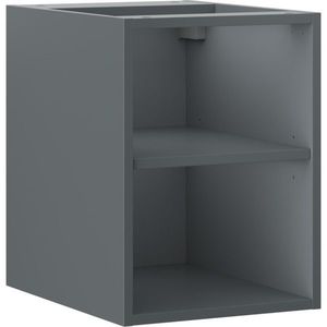 MEXEN Box-A otevřená skříňka s policí 35, grafit mat 91AX2-0350-470-0-66 obraz