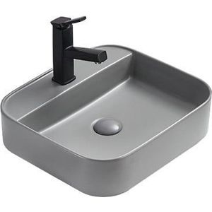 MEXEN Sofia umyvadlo na desku 50 x 40, světle šedá mat 22155061 obraz