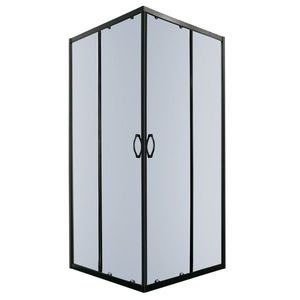 KERRA Sprchová kabina Tiara Square 90x90 čtvercová (černá) 5907548109392 obraz
