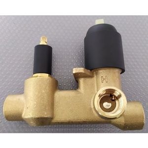 INVENA Těleso pro podomítkové baterie černé s přepínačem, 35 mm, 2-funkce SC-B1-448-P obraz