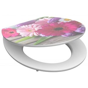 Eisl Wc sedátko Flowers MDF HG se zpomalovacím mechanismem SOFT-CLOSE 80538Flowers obraz