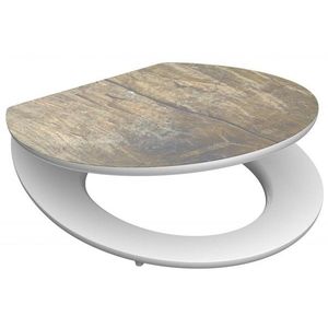 Eisl Wc sedátko Solid Wood MDF HG se zpomalovacím mechanismem SOFT-CLOSE 80524SolidWood obraz