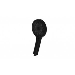 Eisl Ruční masážní sprcha 3 režimy sprchování, průměr 130mm, černá/chrom SAMOA RAIN (60956) 60953 obraz