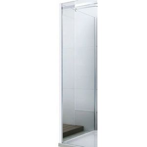 MEXEN OMEGA stěna 80x190 cm 8 mm pro 3-stranné chrom transparent 821-080-000-01-00 obraz