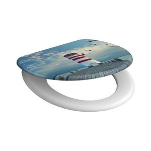 Eisl Duroplastové sedátko se zpomalovacím mechanismem SOFT-CLOSE Maják 82149 obraz