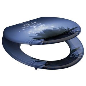 Eisl Wc sedátko WATER LILY MDF bez SOFT CLOSE 80082WATERLILY obraz
